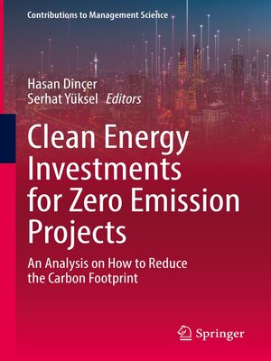 cover image of Clean Energy Investments for Zero Emission Projects